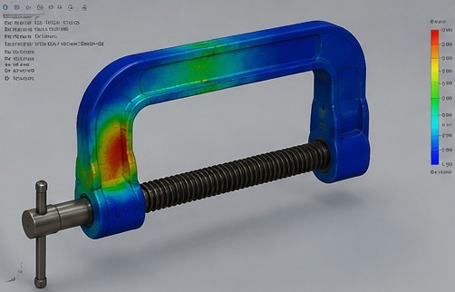 C-Clamp CAD Model and Failure Analysis