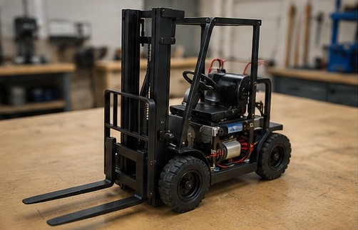 Mini Forklift Design and Assembly